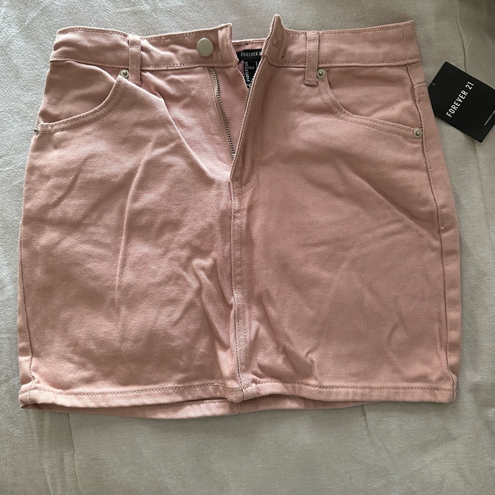 Forever 21 Pink Mini Skirt